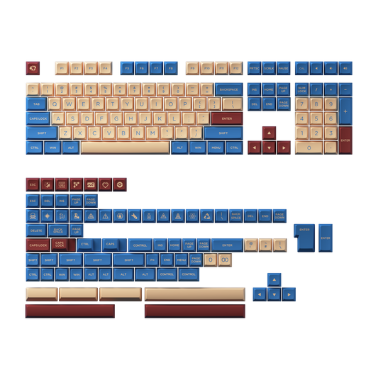 Palace Keycap Set (187-Key) - OSA