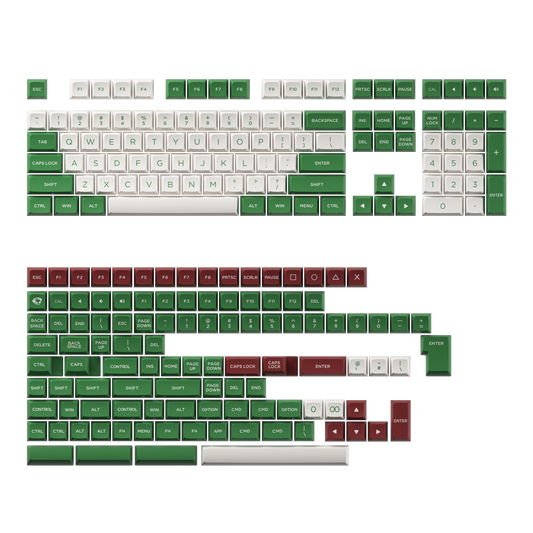 Matcha Red Bean Keycap Set