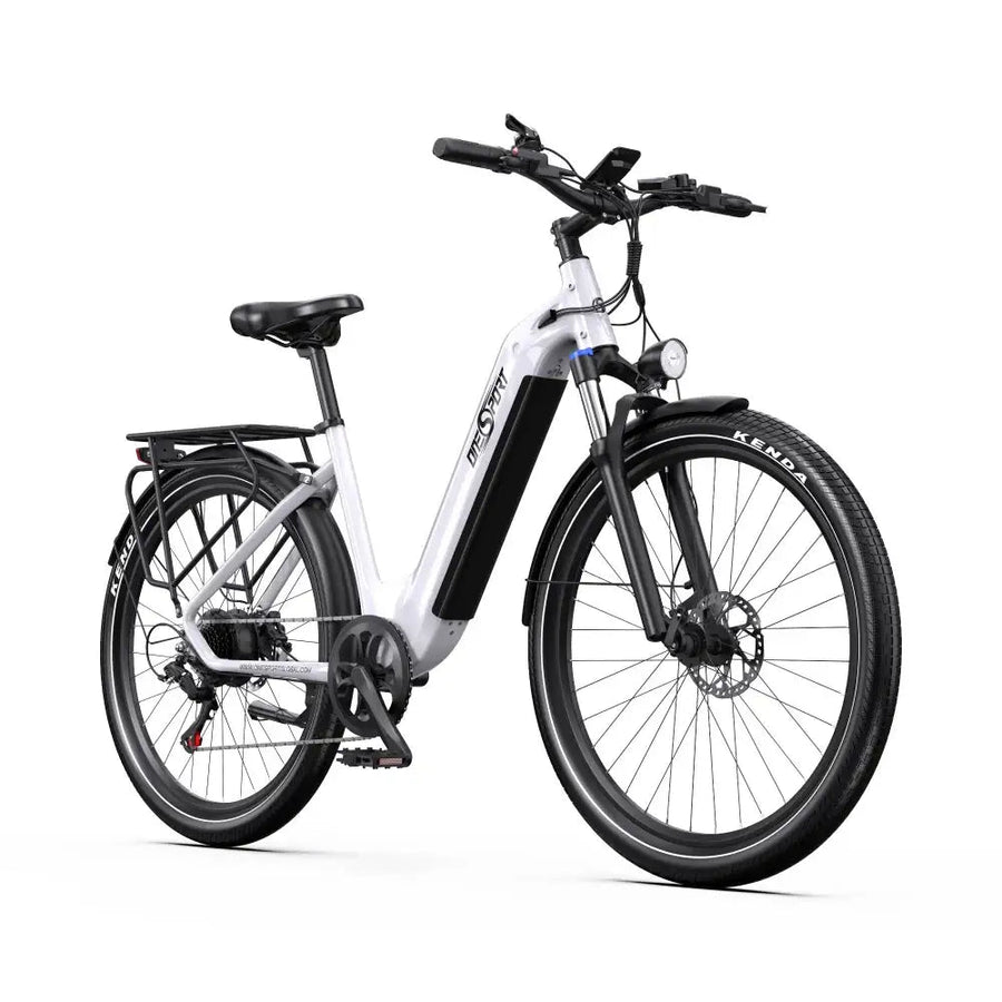 OneSport OT05 250W 27.5-inch Electric Trekking Bike with 655Wh Battery, Torque Sensor, and App Connectivity