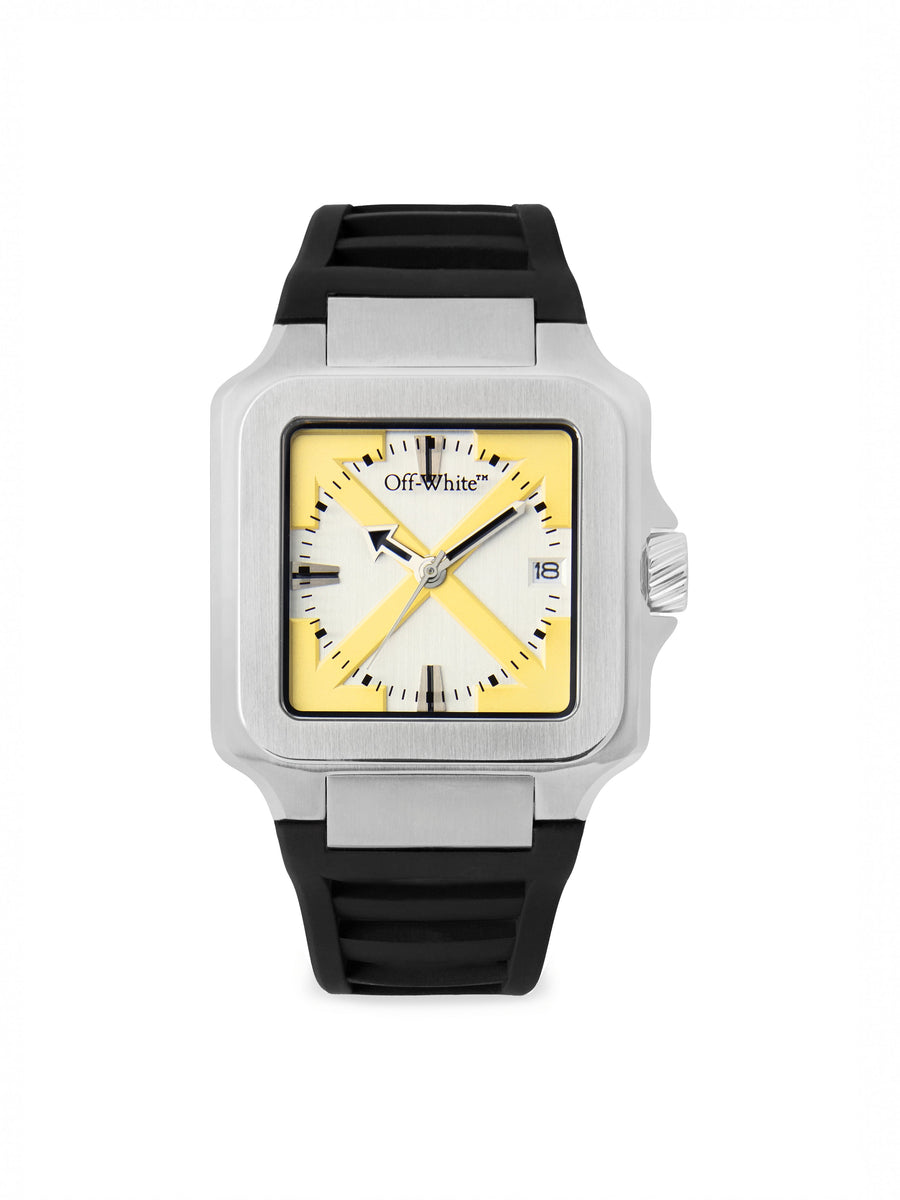 PROTO LAYER Silver Black Herrenuhr