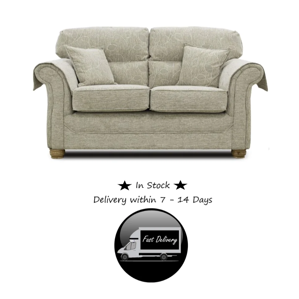 Henley Fabric 3 Seater Sofa - In Stock - Delivery Within 7 - 14 Days