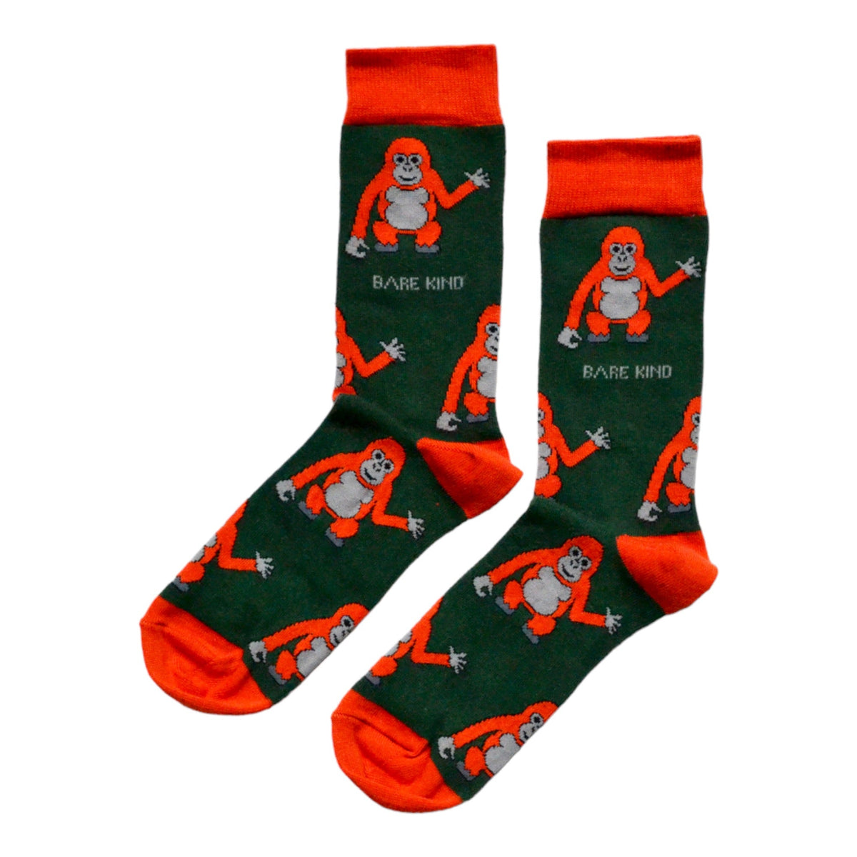 Save the Orangutans Bamboo Socks | UK Adult 11-15