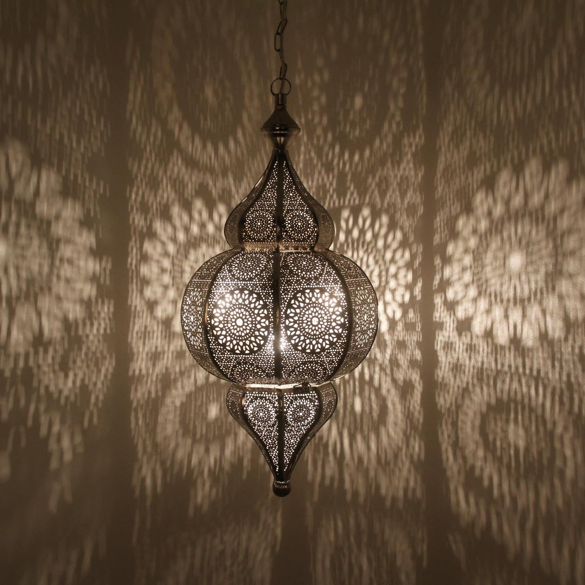 Orientalische Silberlaterne Melisa