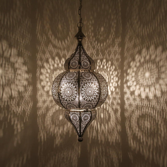 Orientalische Silberlaterne Melisa