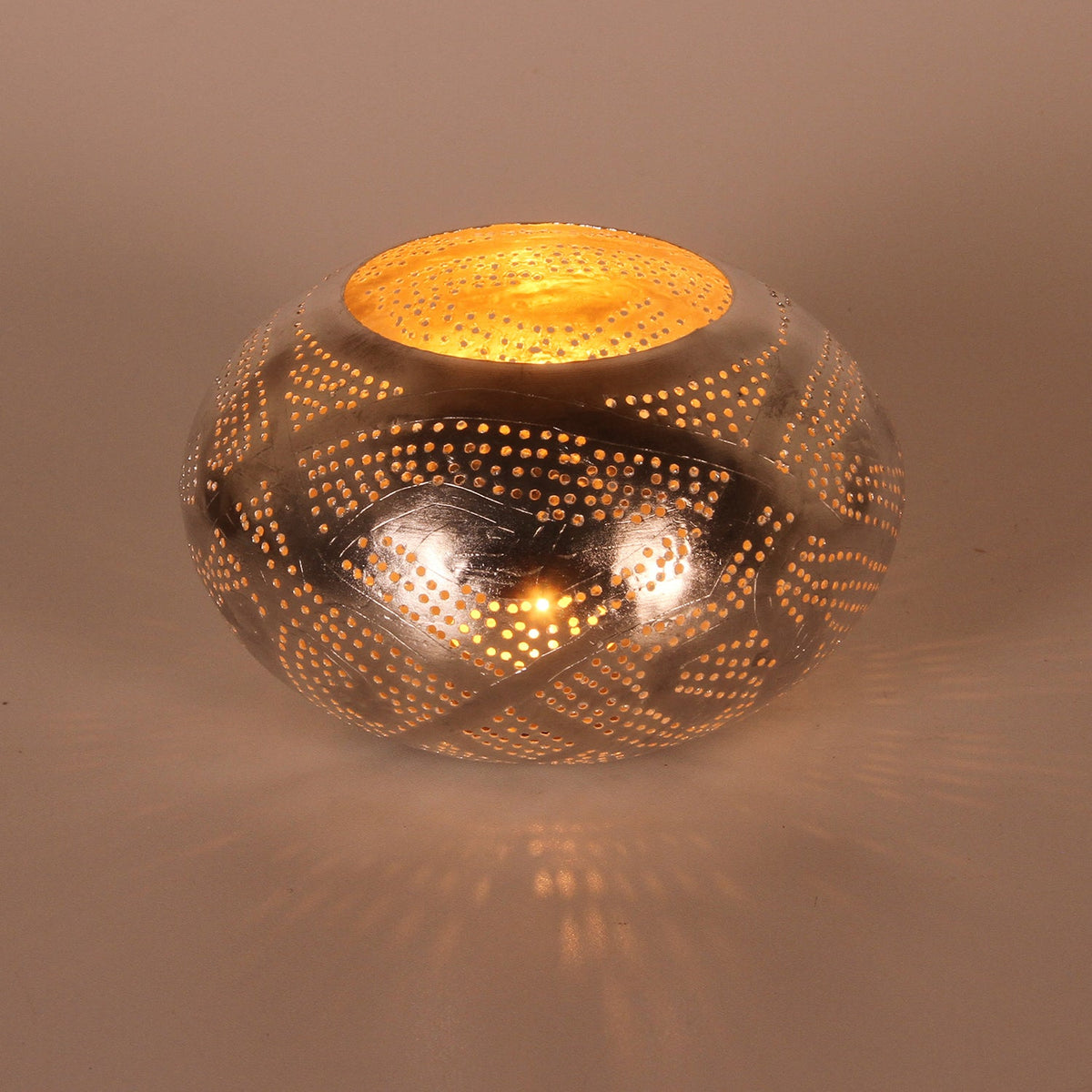 Orientalisches Windlicht Silberlaterne Nureddin