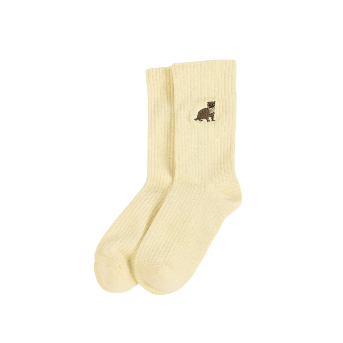 Save the Otter Ribbed Bamboo Socks | UK Adult 7-11