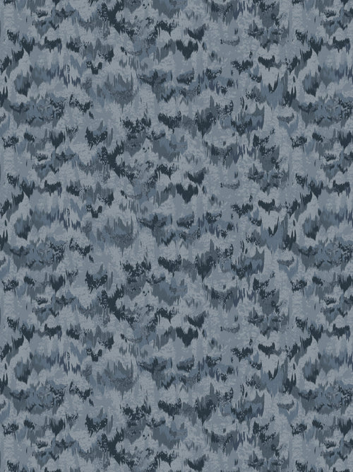 'Owl' Wallpaper by Nathan Turner - Blue - Removable / 26 in. x 4.5 ft.