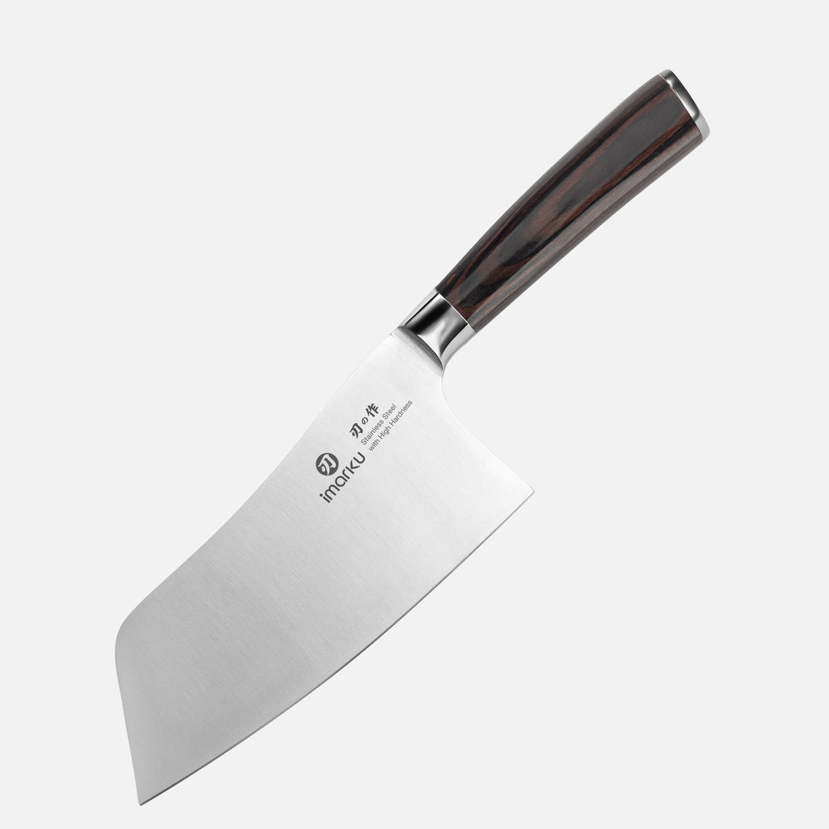 Merlot Meat Cleaver Knife 7" With Stainless Steel Blade & Ergonomic Handle