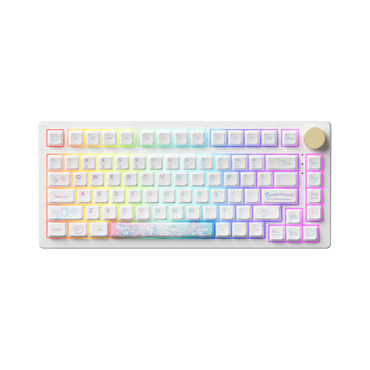 Cinnamoroll 20th Anniversary PC75 v2 - PC75B Plus / Akko CS Crystal Blue