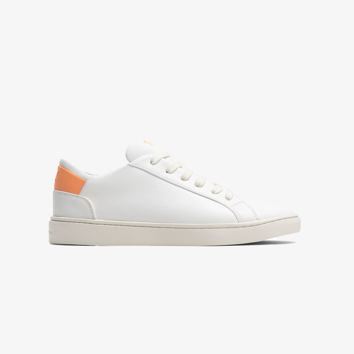 Men's Lace Up | White-Crush Orange | Size: 11.5