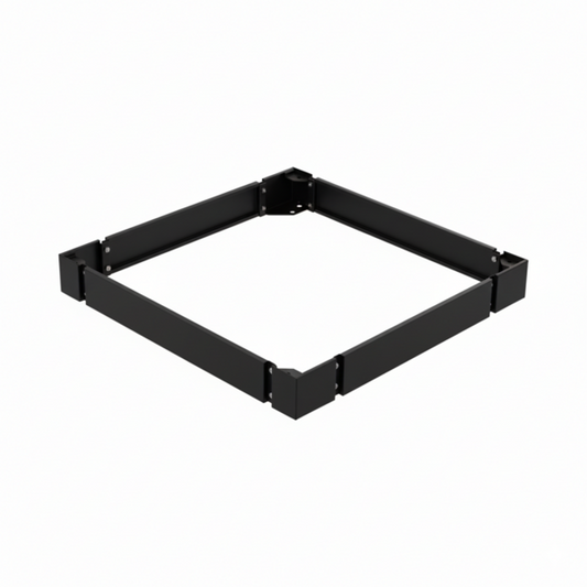 PEL Sockel für 600x600mm, H=100mm, voll, RAL9005