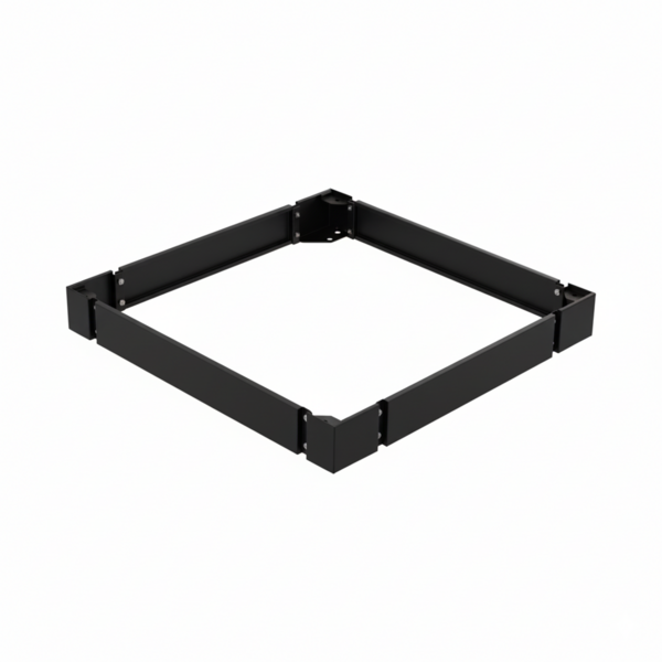 PEL Sockel für 800x1000mm, H=100mm, voll, RAL9005