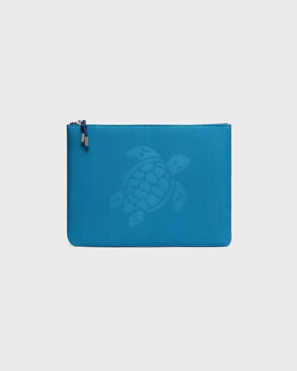 Vilebrequin - Neoprene Pouch Solid - Pouch - Pool - Blue - Size OSFA