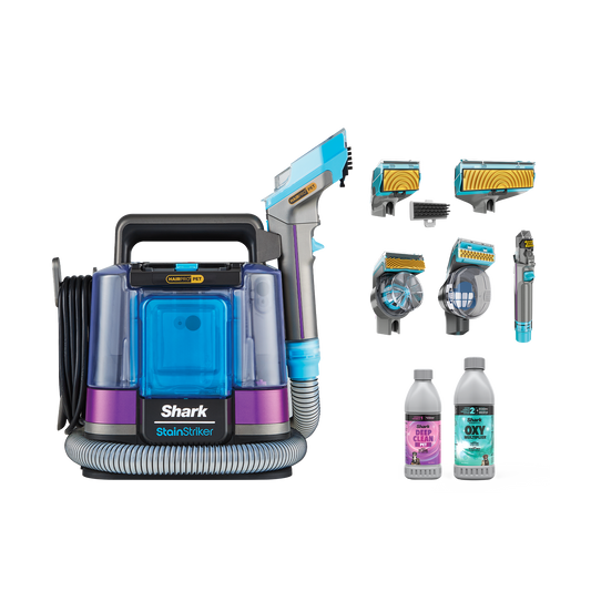 Shark StainStriker HairPro Pet Stain & Spot Cleaner in Dark Silver/Force Fuscia | PX250UKT | by SharkNinja