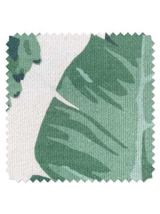 'Pacifico Palm' California Cotton Fabric by Nathan Turner - Natural - ORGANIC TWILL / YARD