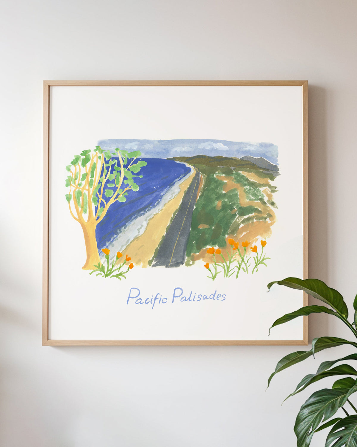 Palisades Glow Art Print - SMALL