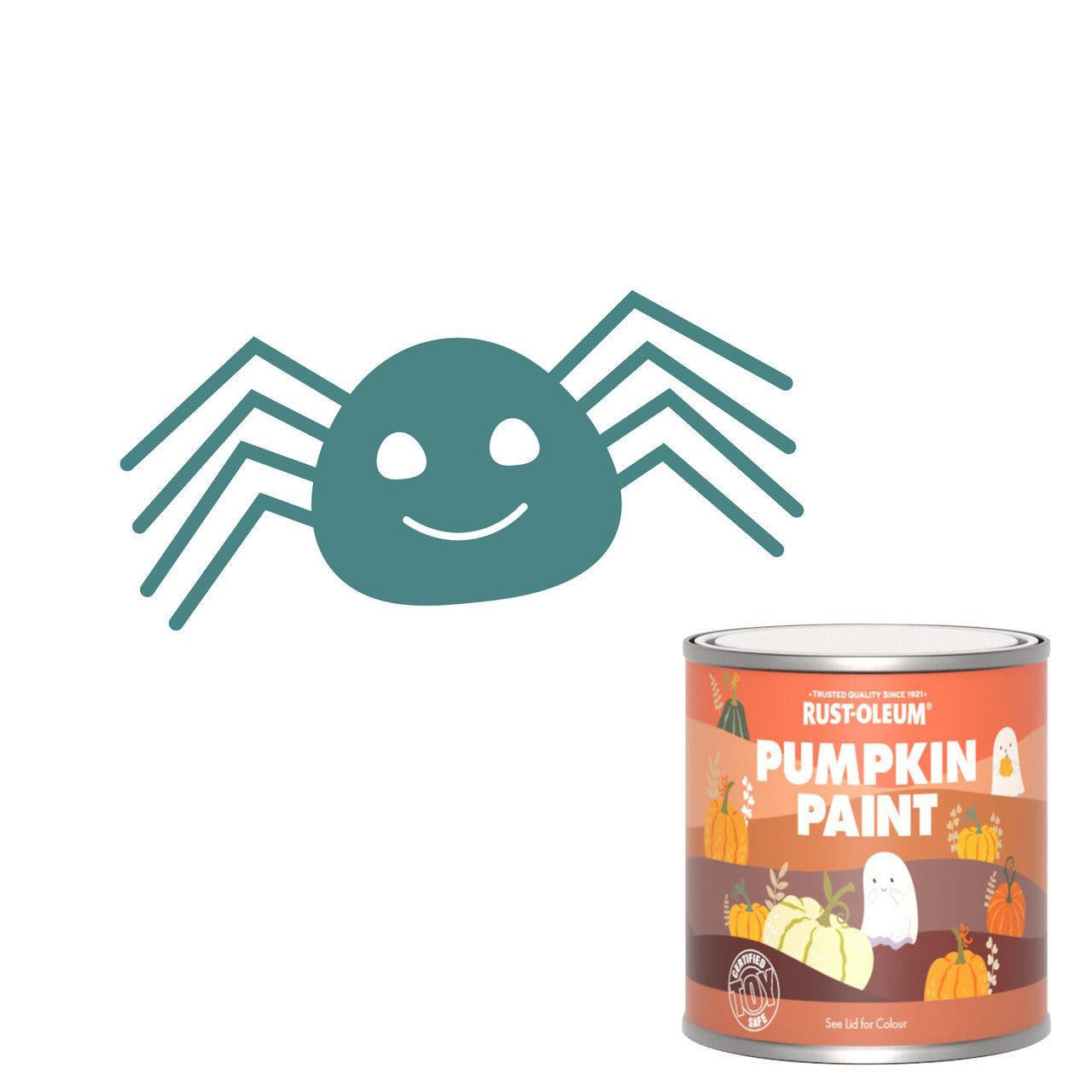 Rust-Oleum Green Pumpkin Paint - Peacock Suit 250ml