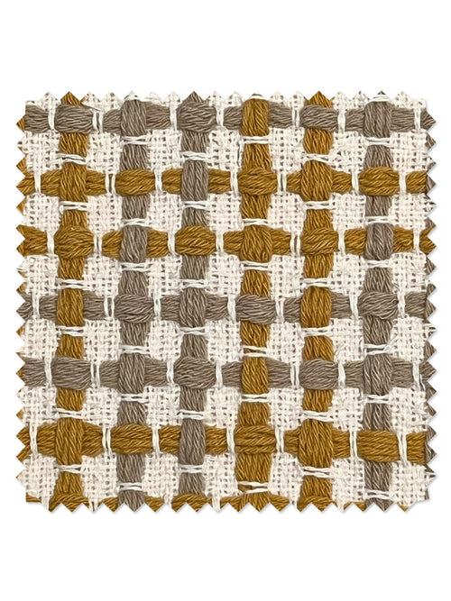 'Pinegrove' Cotton Fabric by Nathan Turner - Yellow Taupe - COTTON / YARD