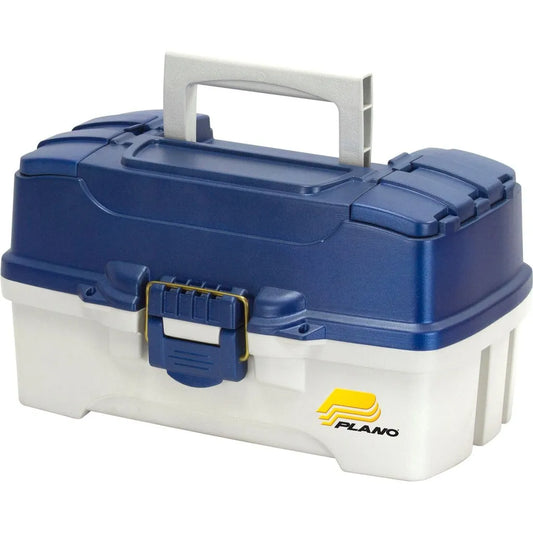 Plano Tackle Box Two-Tray Blue White