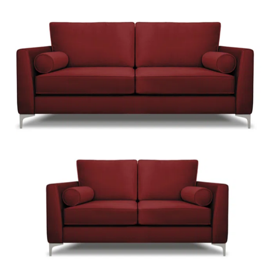 Alena 3 Seater & 2 Seater Sofa Set - Choice Of Colours