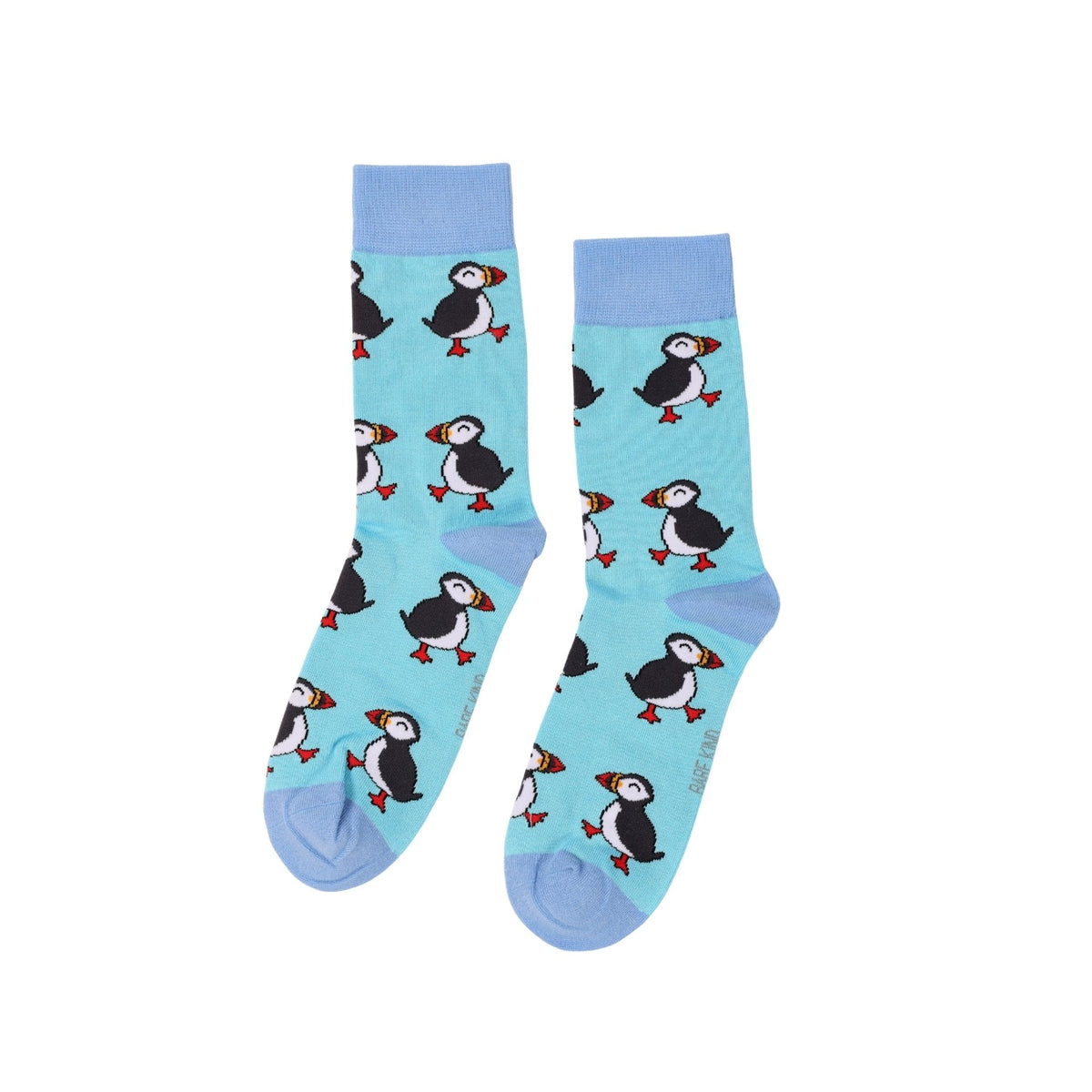 Save the Puffins Bamboo Socks | UK Adult 4-7