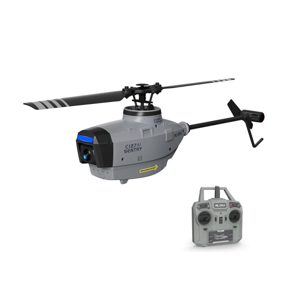 RC ERA C127AI Brushless 4CH Altitude Hold RTF AI Recognition RC Helicopter with 720P Camera - With 1 Battery
