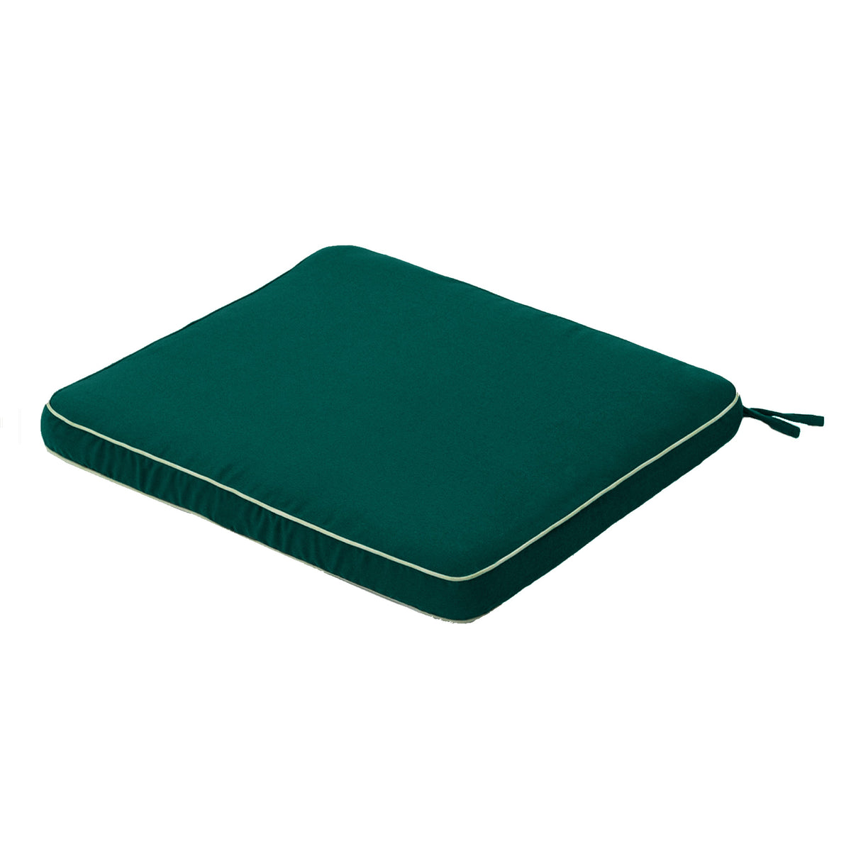 Green Outdoor Chair Cushion Seat Pad Garden Furniture Patio 46x54cm Soft Comfy - Pack of 1