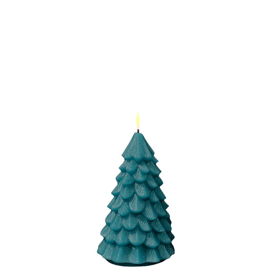 LED-Weihnachtsbaum, 16 cm, dunkelgrün