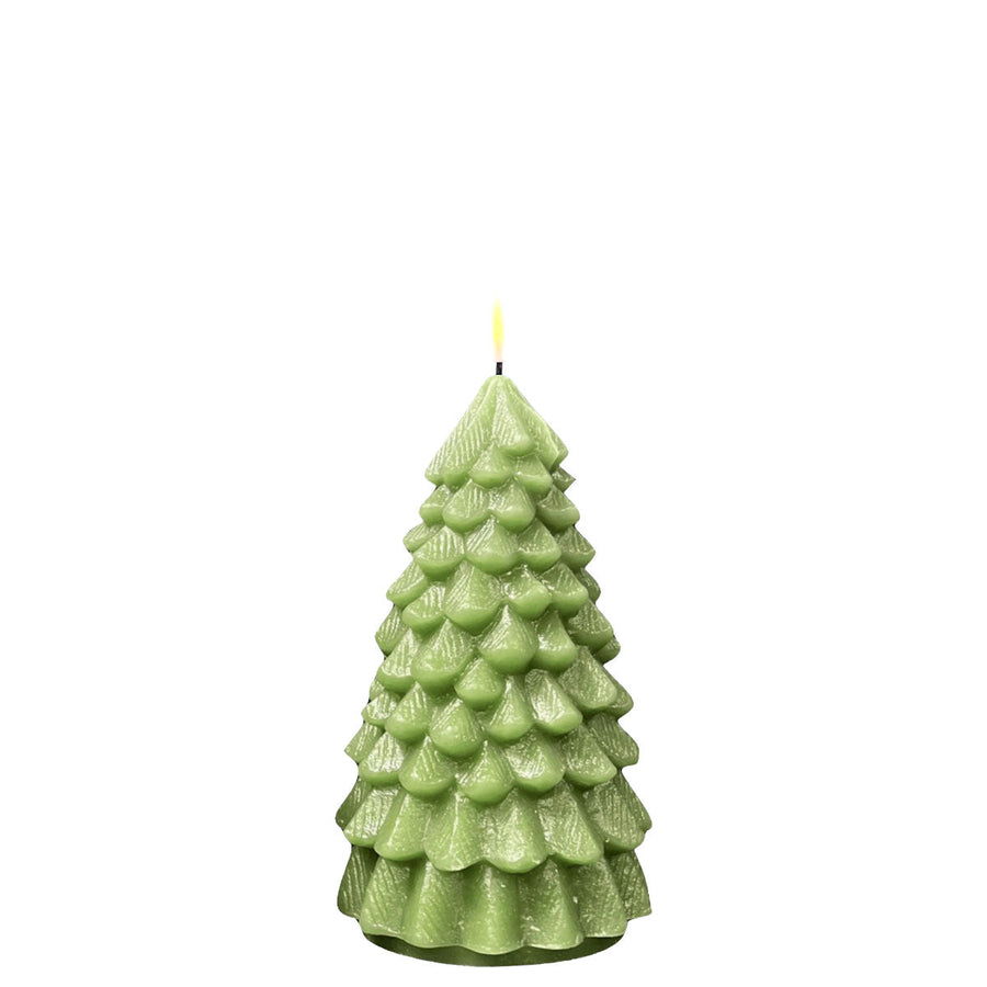LED-Weihnachtsbaum, 18 cm, hellgrün