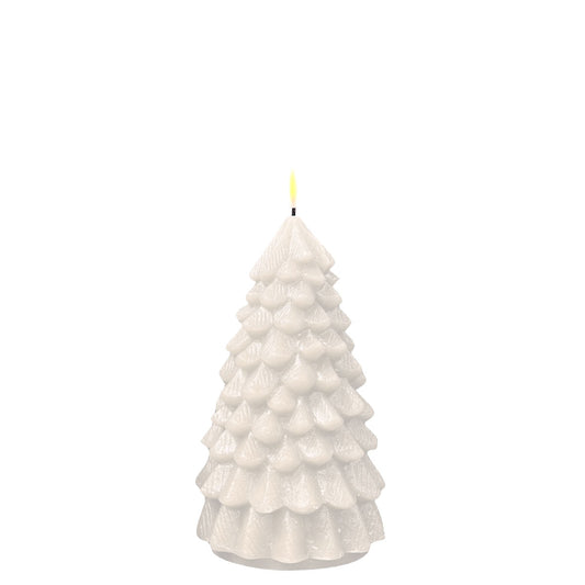 LED-Weihnachtsbaum, 18 cm, Weiß
