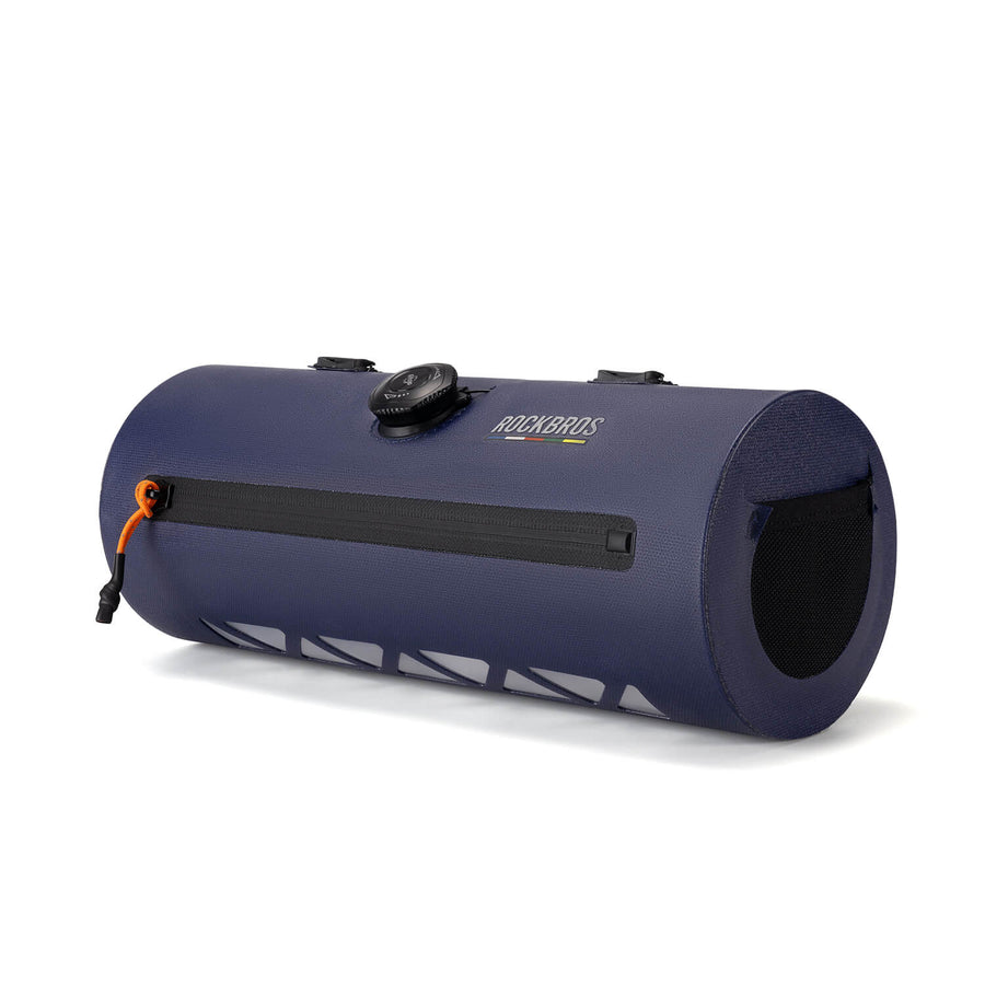 ROAD TO SKY 100 % Wasserdicht Lenkertasche 2L - Blau