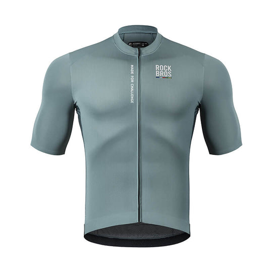 ROAD TO SKY Herren Kurzarm-Radtrikot Jersey für MTB & Rennrad - Blau / S