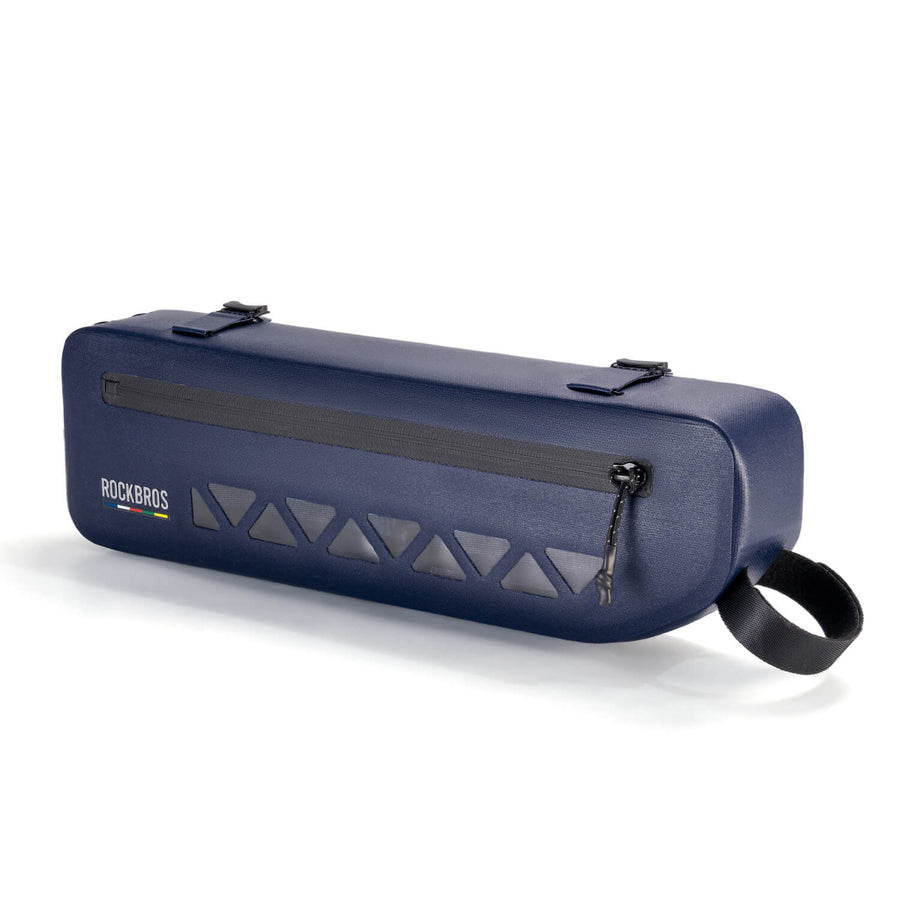 ROAD TO SKY 100 % Wasserdicht Rahmentasche 1,7 L - Blau