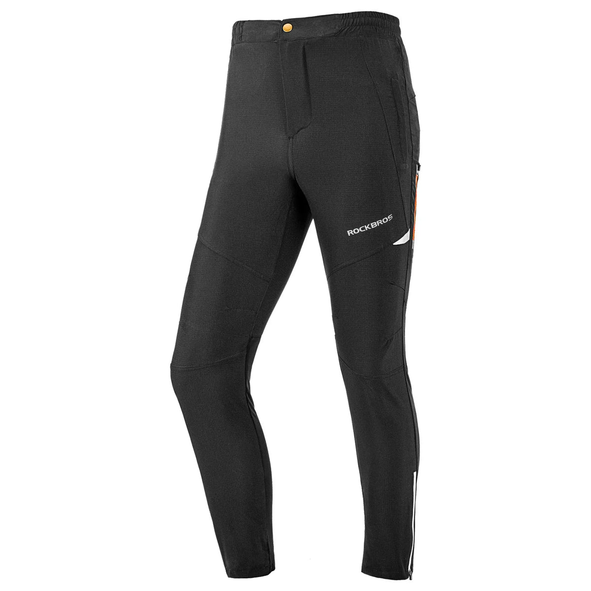ROCKBROS Herren Radlerhose Atmungsaktiv Lang Fahrradhose Unisex M-4XL - M