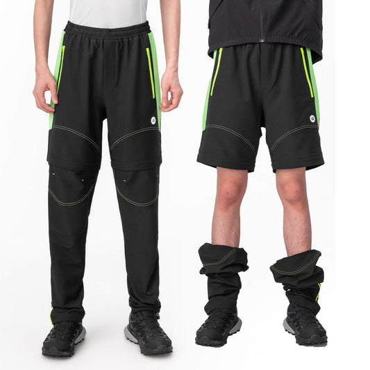 ROCKBROS Fahrradhose Herren Gepolsterte Radhose Atmungsaktiv Abnehmbar - M