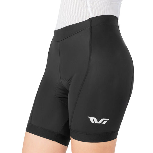 TVI Damen Radlerhose Gepolstert Fahrradhose Schnell Trocknend - EU XXS / Asien XS
