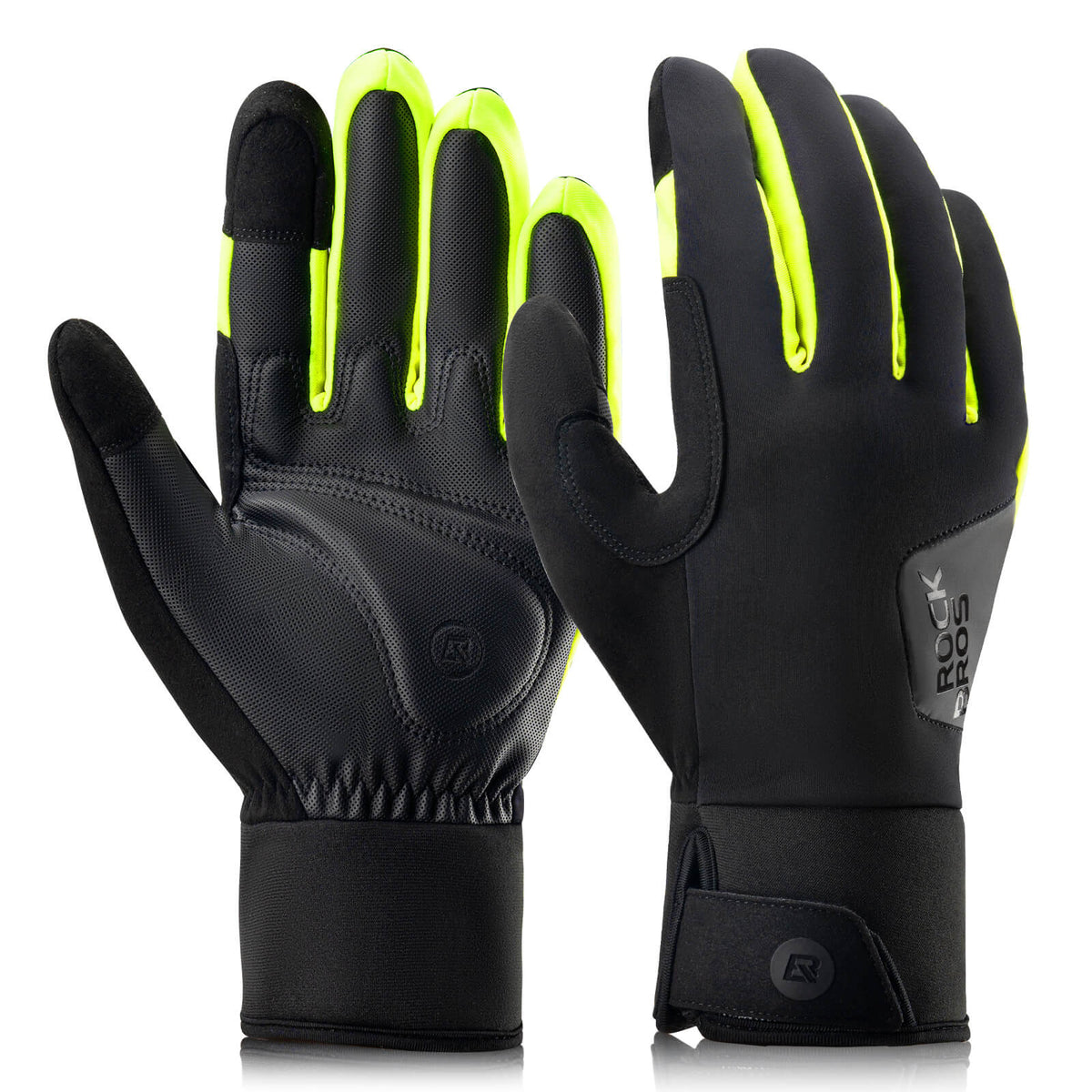 ROCKBROS Outdoor Thermo Handschuhe für Radfahren & Ski mit Touchscreen-funktion - M (Asiatisch EU S)