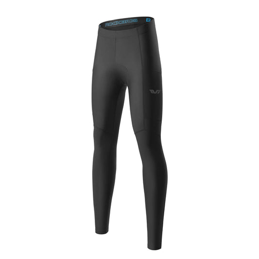 ROCKBROS Damen Winter Fahrradhose Lang Gepolstert Elastisch Atmungsaktiv - S (EU XS)
