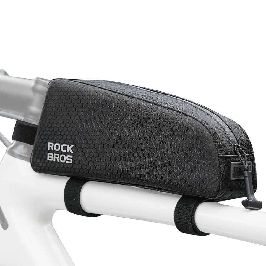 ROCKBROS Fahrrad Rahmentasche wasserabweisend Oberrohrtasche 0,9L Schwarz