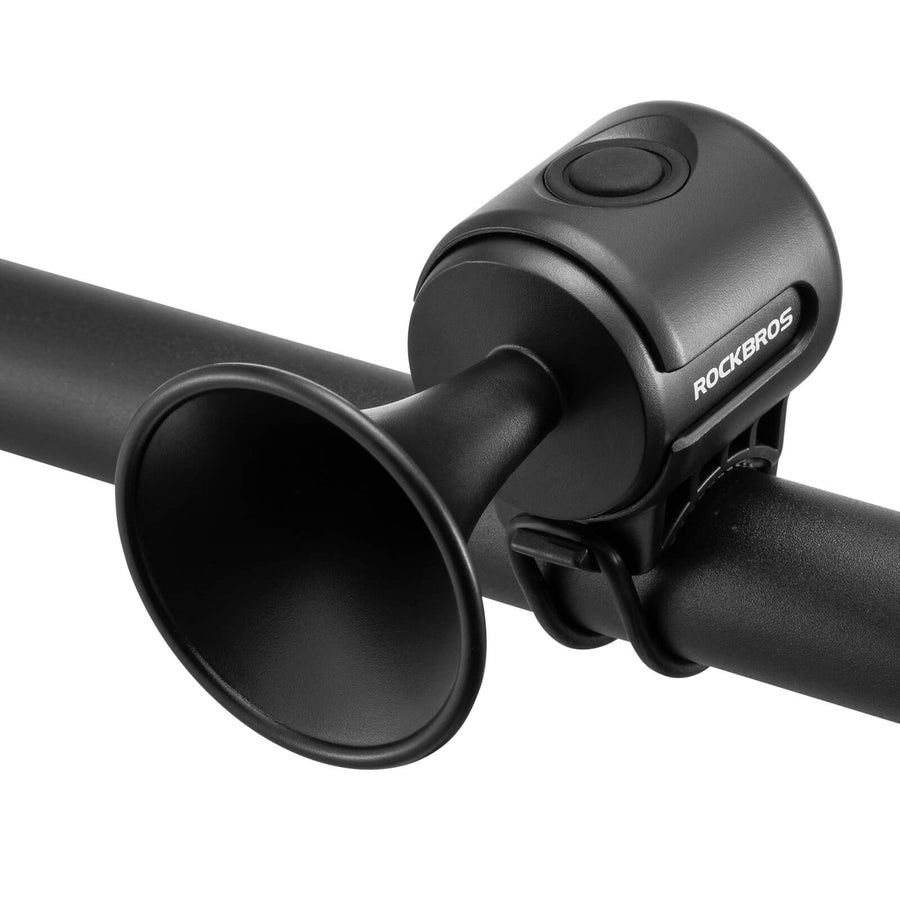 Fahrradklingel Elektrisch 120dB Ton IPX4 Wasserschutz Kinder/Erwachsene - Schwarz
