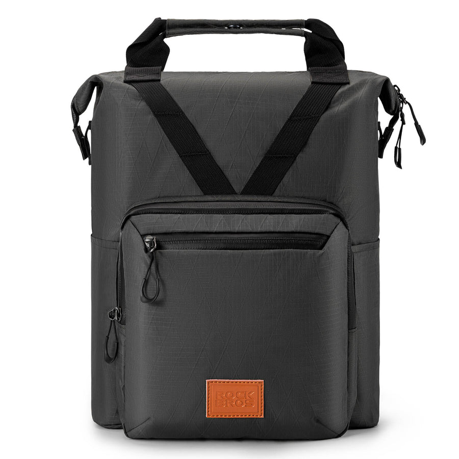 Fahrradtasche Lenkertasche für Brompton 10L+1.5L - Schwarz