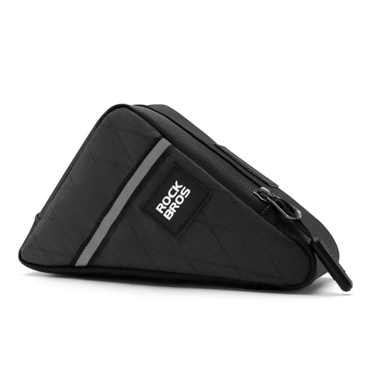 ROCKBROS Fahrradtasche Rahmentasche Dreiecktasche für Brompton 0,25/0,3L - Typ1 / Schwarz