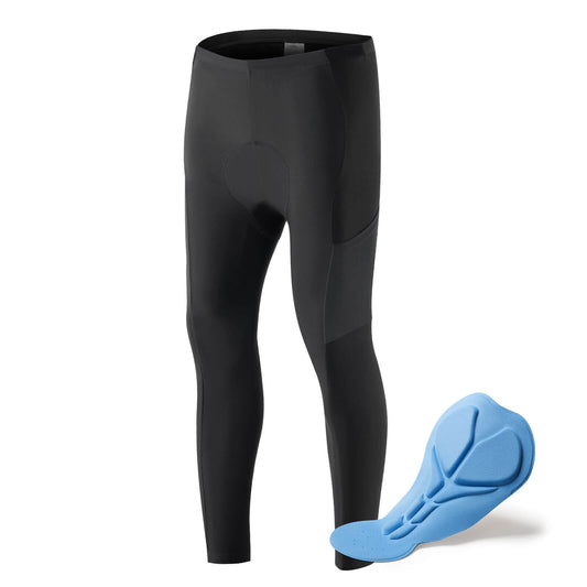 ROCKBROS Herren Fahrradhose Lang Gepolstert Elastisch Atmungsaktiv - XS