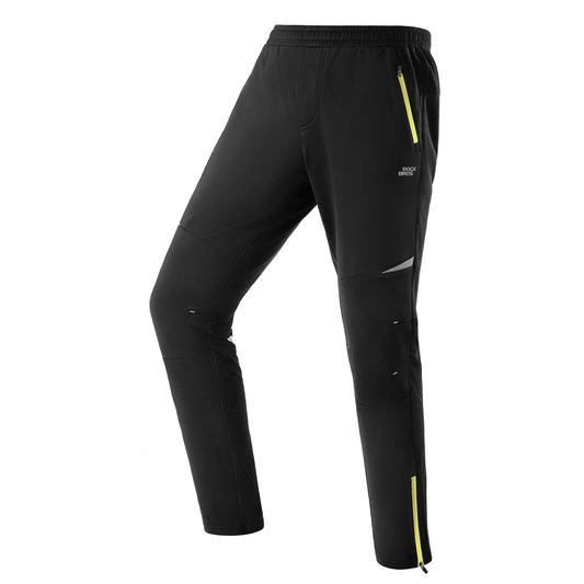 ROCKBROS Herren Fahrradhose Winddicht und Warm für Winter Outdoor-Sport - M