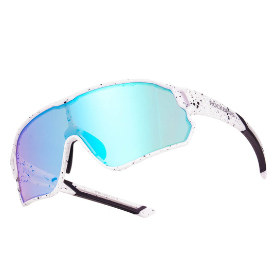 Polarisierte Kinder-Fahrradbrille mit UV400-Schutz - Gefleckte Farbe