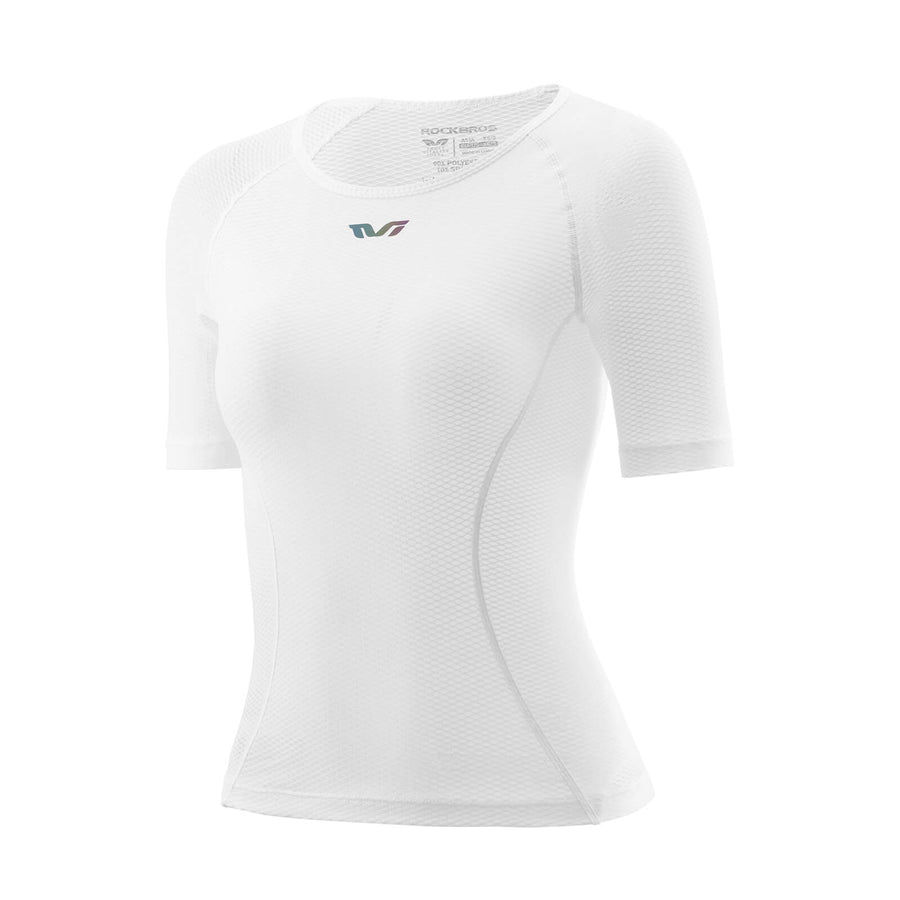 ROCKBROS TVI Damen Kurzarm-Radtrikot Funktionsshirt Atmungsaktives Trikots Sommer - XS/S