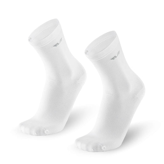 ROCKBROS TVI Damen Sportsocken Atmungsaktive Fahrradsocken Sommer - Weiß / S
