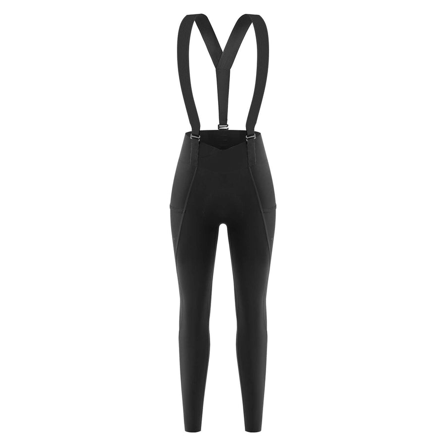 TVI Lange Trägerhose Fahrradhose mit Sitzpolster Abnehmbare - EU XXS / Asien XS