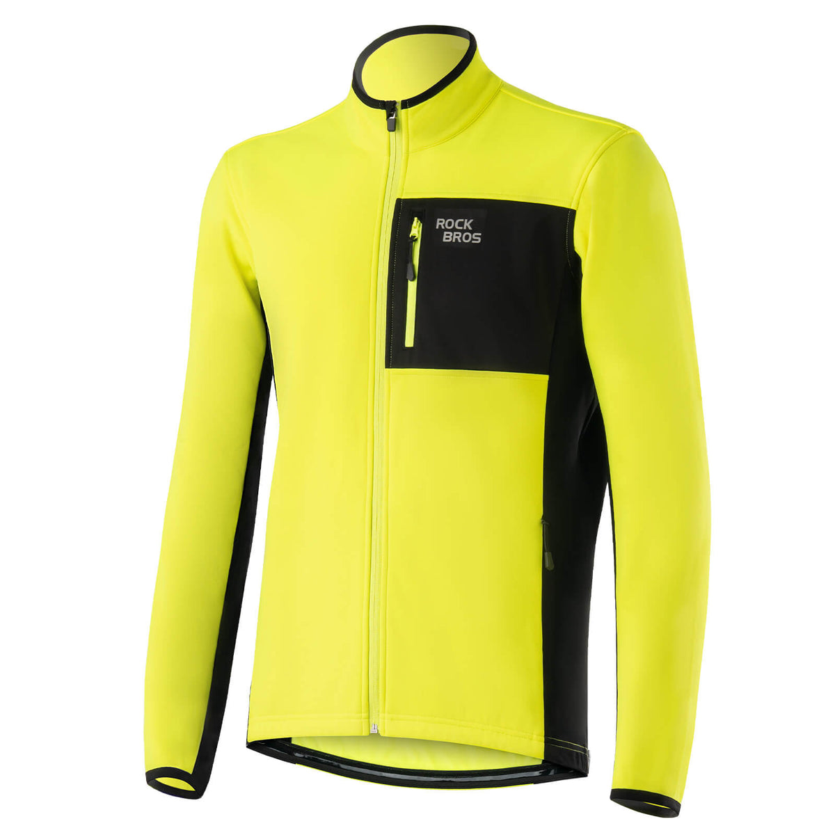 ROCKBROS Winter Fahrradjacke Herren Winddicht Warm Wanderjacke - M