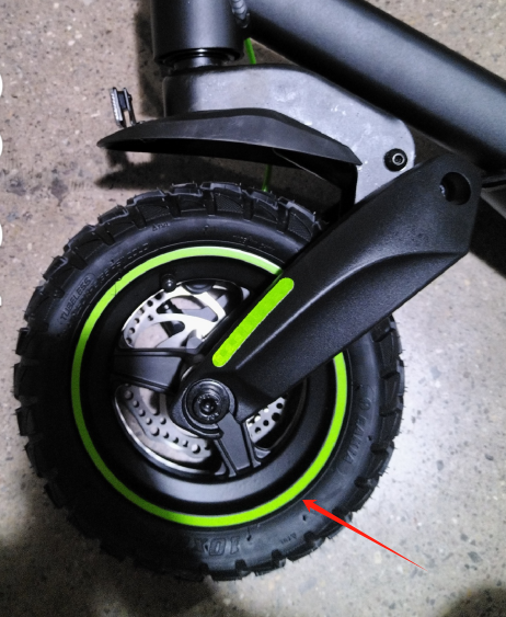 S10MAX E-scooter Passive Front Wheel